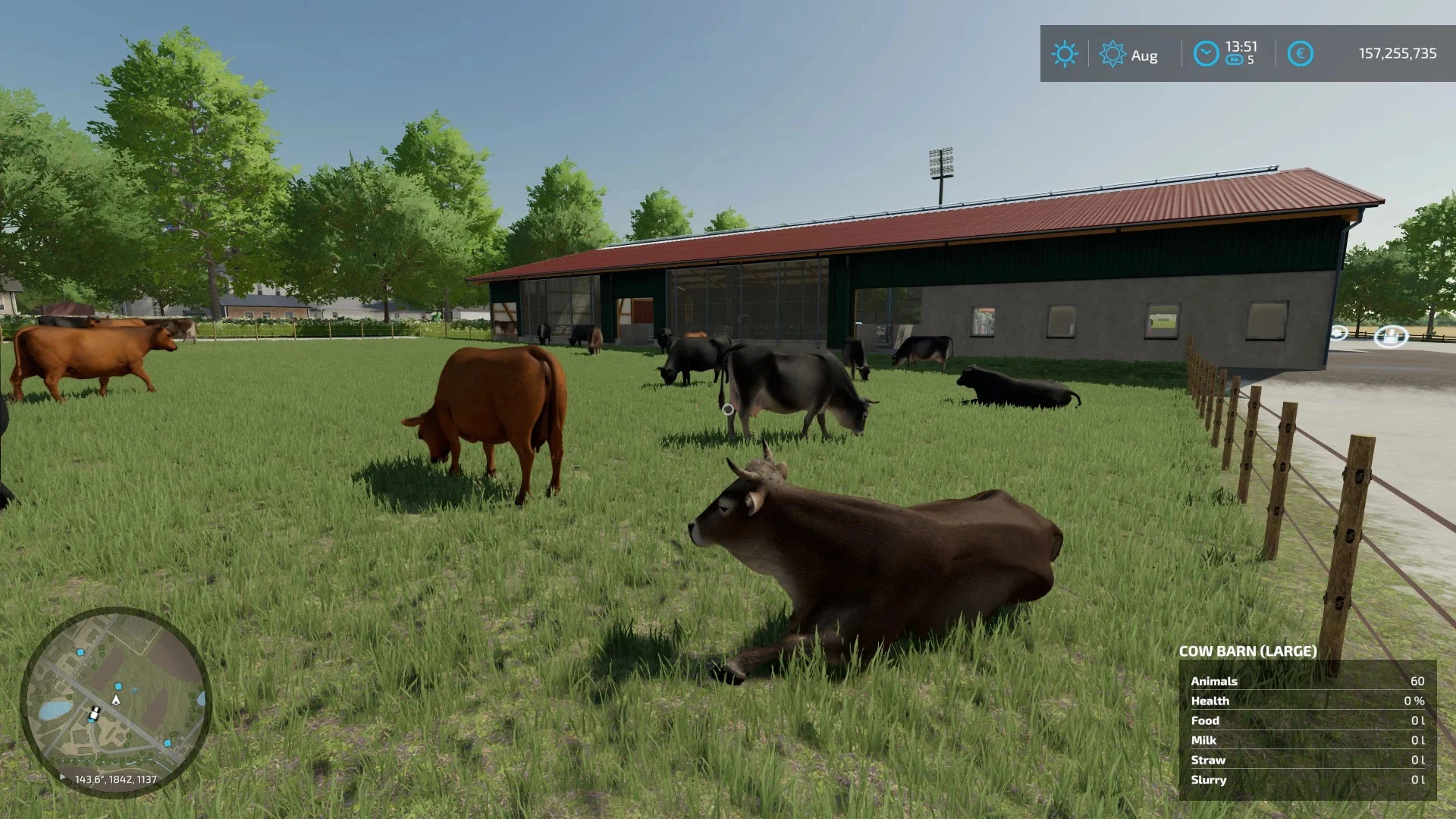CowBarn Big v1.1 FS22 FS22 Mod Free Download