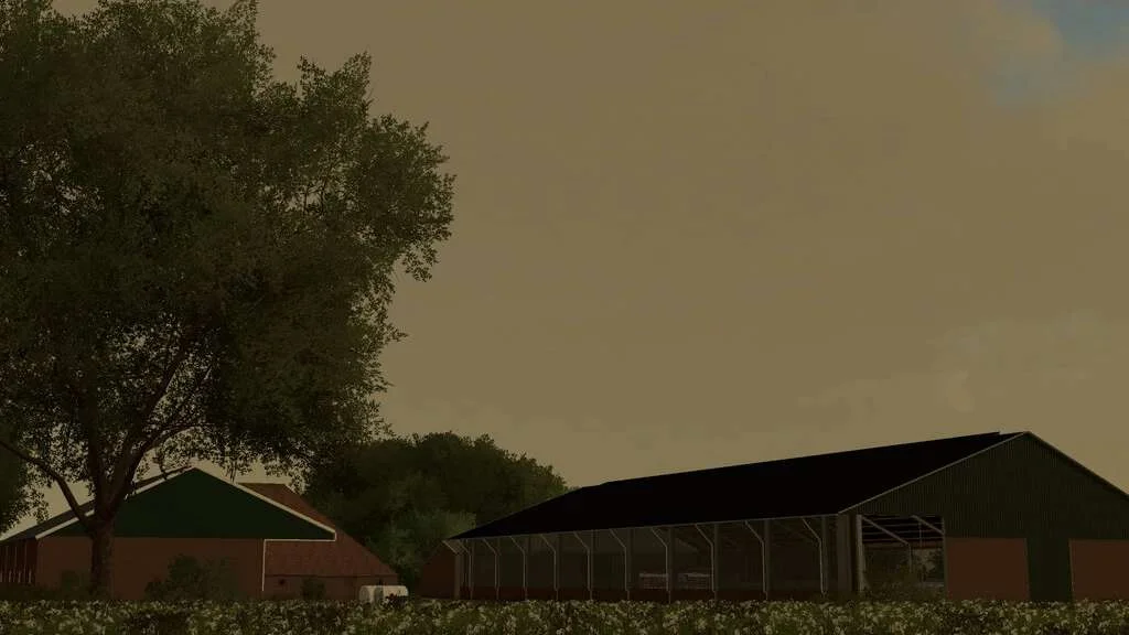 Cowshed 3+0 v1.0 FS22 FS22 Mod Free Download