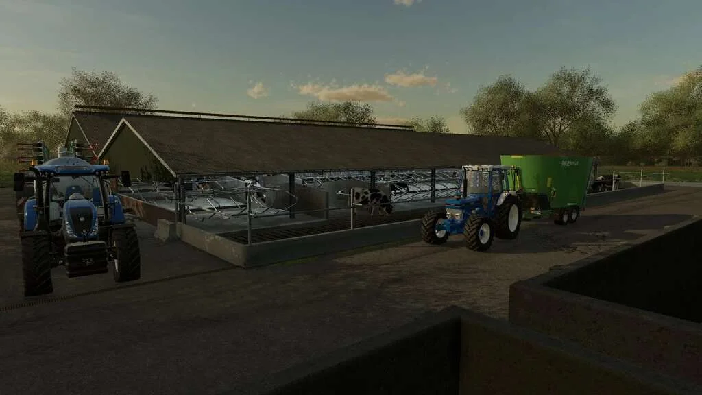 Cowshed Pack v1.0 FS22 FS22 Mod Free Download