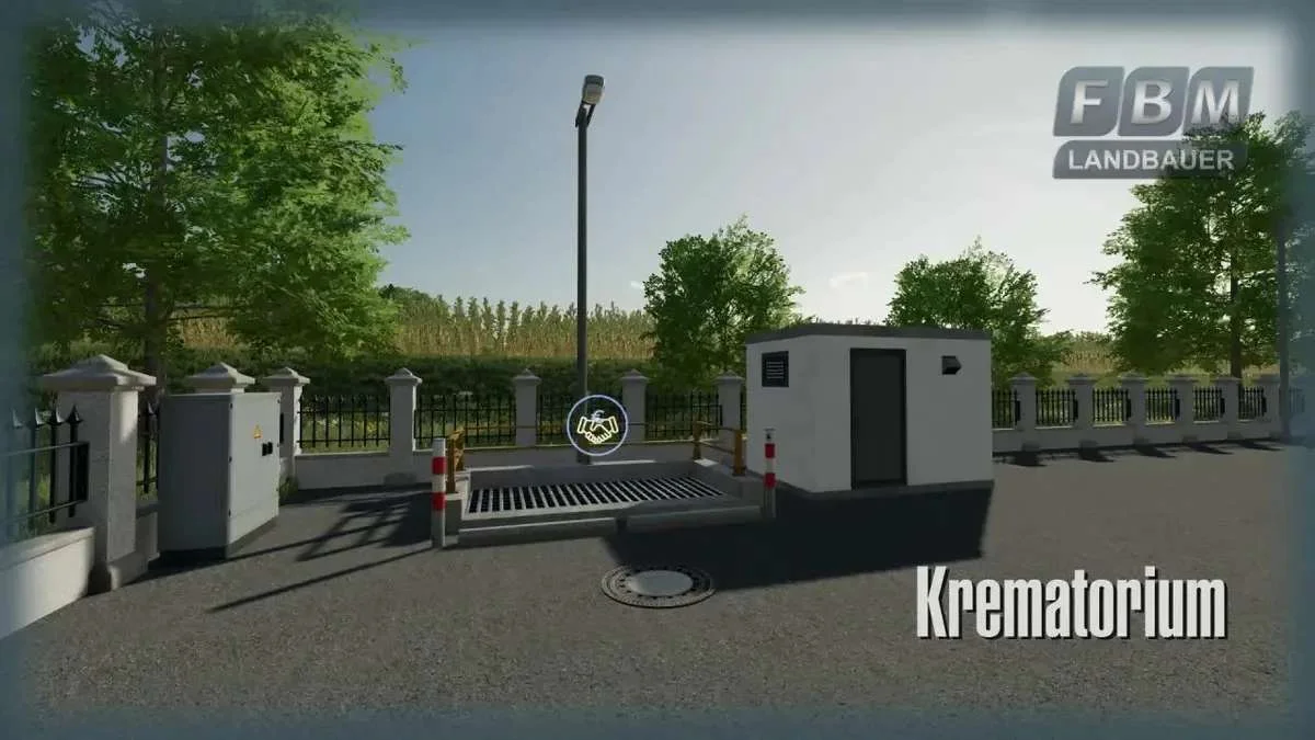 Crematorium v1.0 FS22 FS22 Mod Free Download