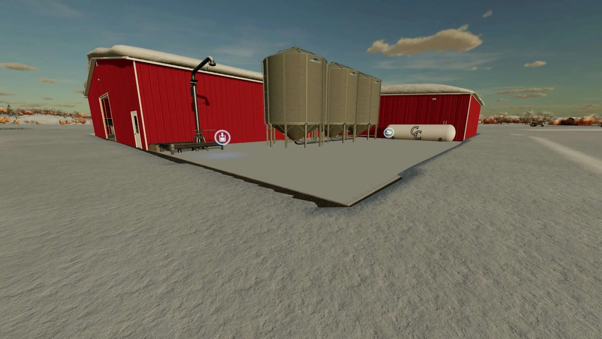 Crooked Creek Hog Shed v1.0 FS22 FS22 Mod Free Download