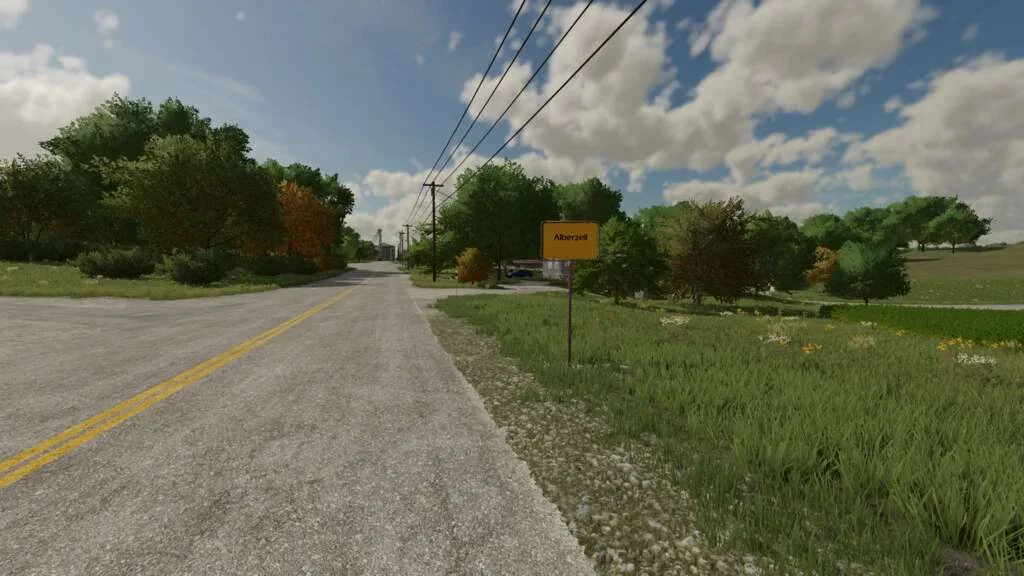 Customizable Town Sign v1.0 FS22