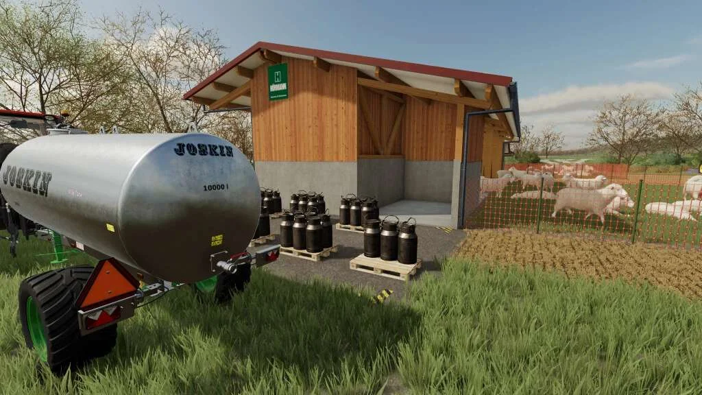 Dairy Sheep Pack v1.0 FS22 FS22 Mod Free Download