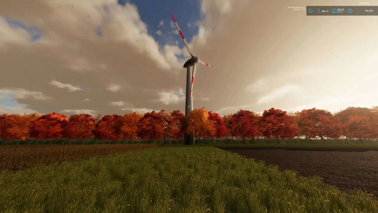 Deco windmolen v1.0 FS22 FS22 Mod Free Download