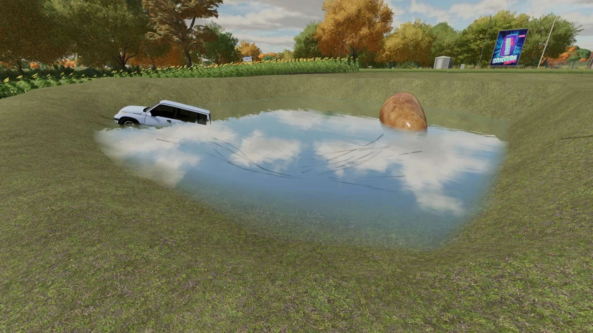 Decorative water plane pack V1.0 FS22 FS22 Mod Free Download
