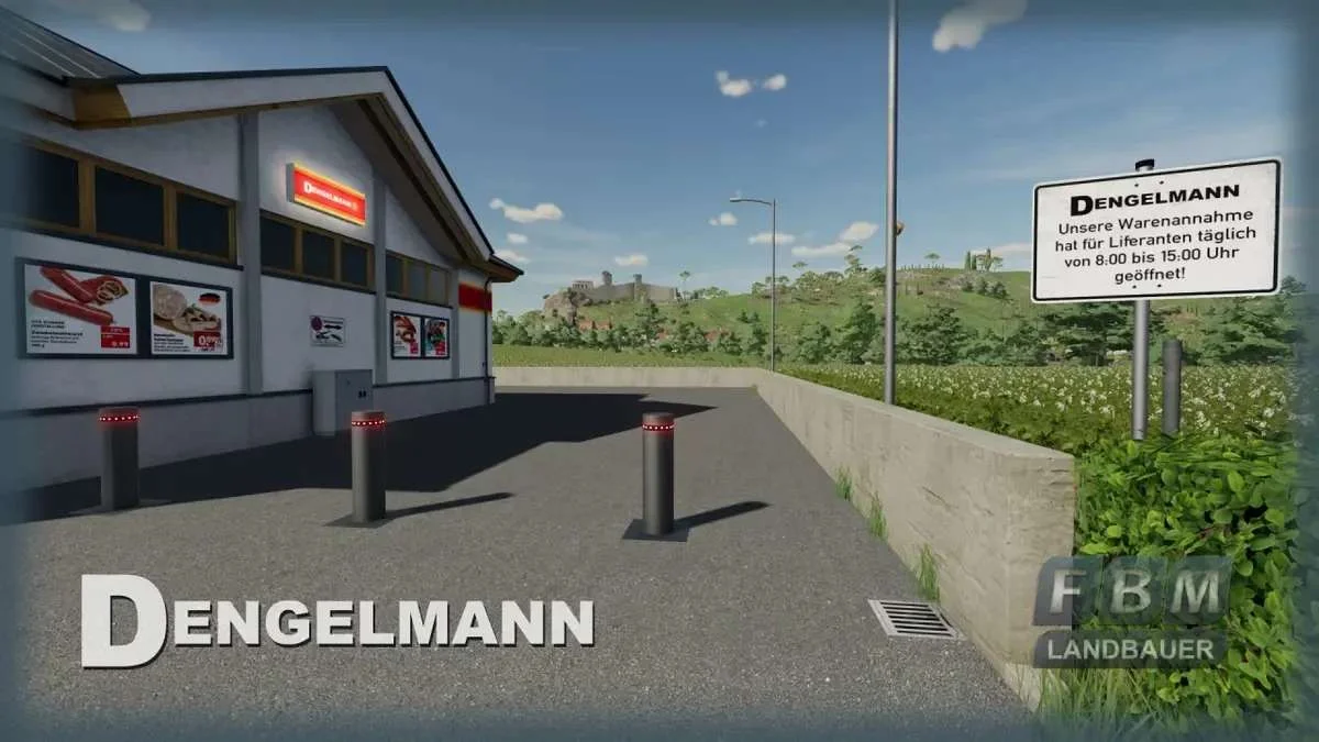 Dengelmann Supermarket v1.0 FS22 FS22 Mod Free Download