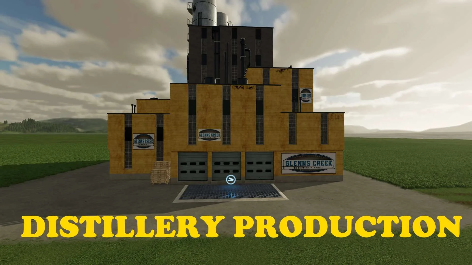 Distillery Production V1.0 FS22 FS22 Mod Free Download