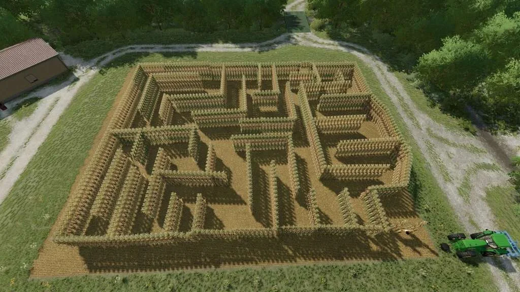 DIY Corn Maze v1.0 FS22 FS22 Mod Free Download
