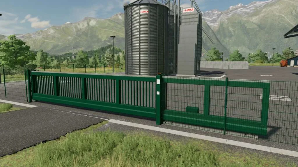 Double Rod Mat Fence Pack v1.0 FS22 FS22 Mod Free Download
