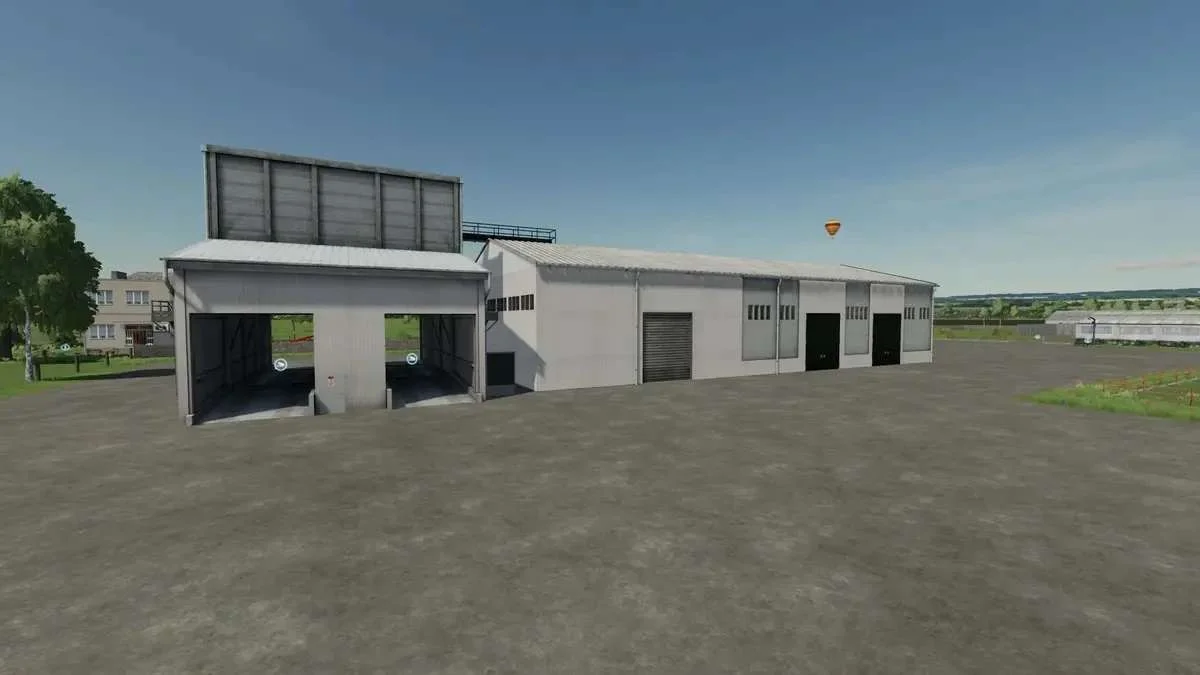 Drive-In Silo and Distribution v1.0.2 FS22 FS22 Mod Free Download