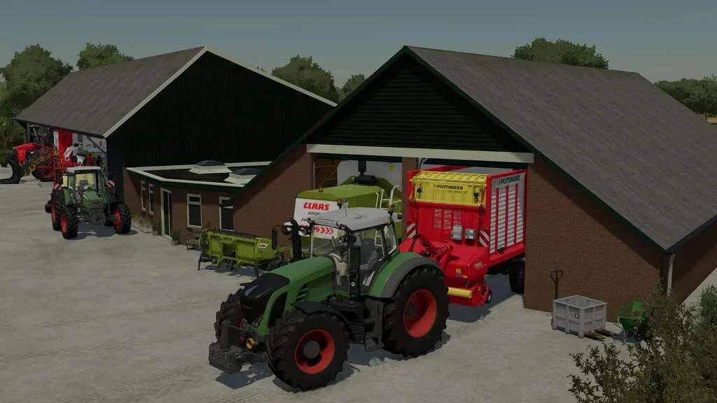 Dutch Contractor Shed v1.1 FS22 FS22 Mod Free Download