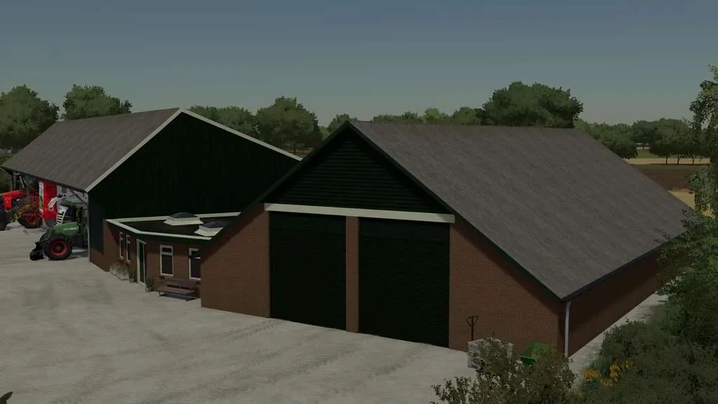 Dutch Contractor Shed v1.2 FS22 FS22 Mod Free Download