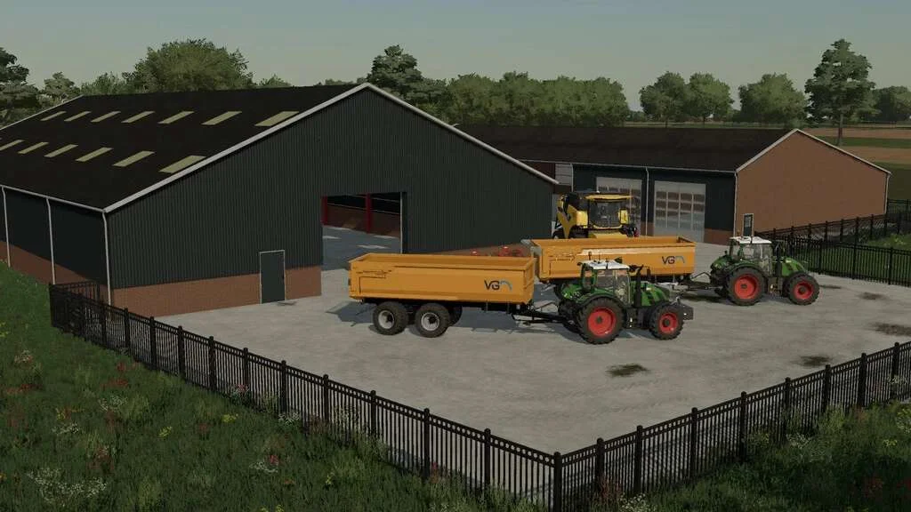 Dutch Shed Pack v1.0 FS22 FS22 Mod Free Download