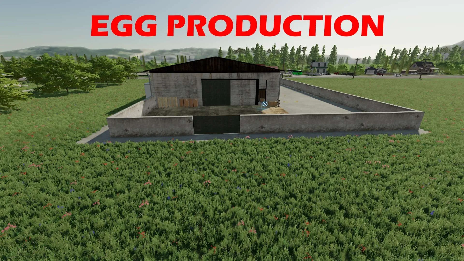 Egg Production V1.1 FS22 FS22 Mod Free Download