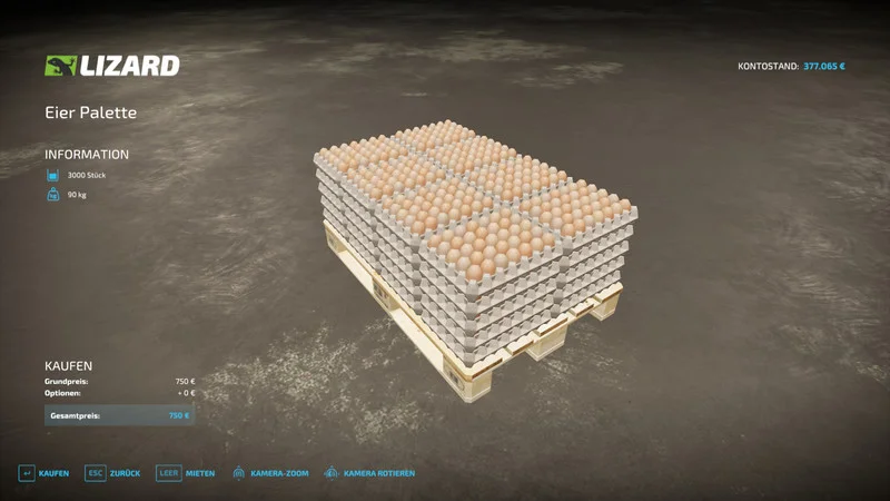 Eggs Pallet V1.0.1.1 FS22 FS22 Mod Free Download