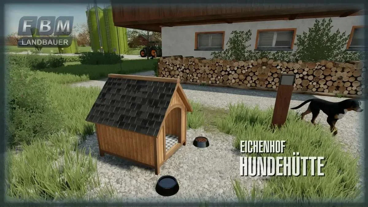 Eichenhof Doghouse v1.0 FS22 FS22 Mod Free Download