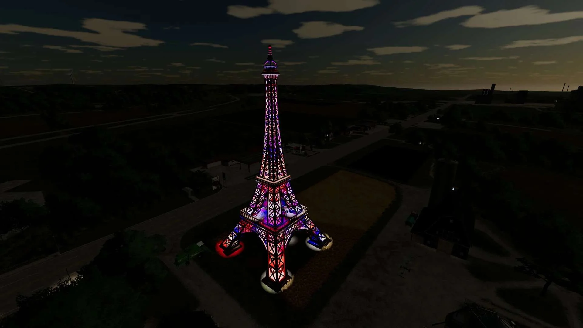 Eiffel Tower v2.0 FS22 FS22 Mod Free Download