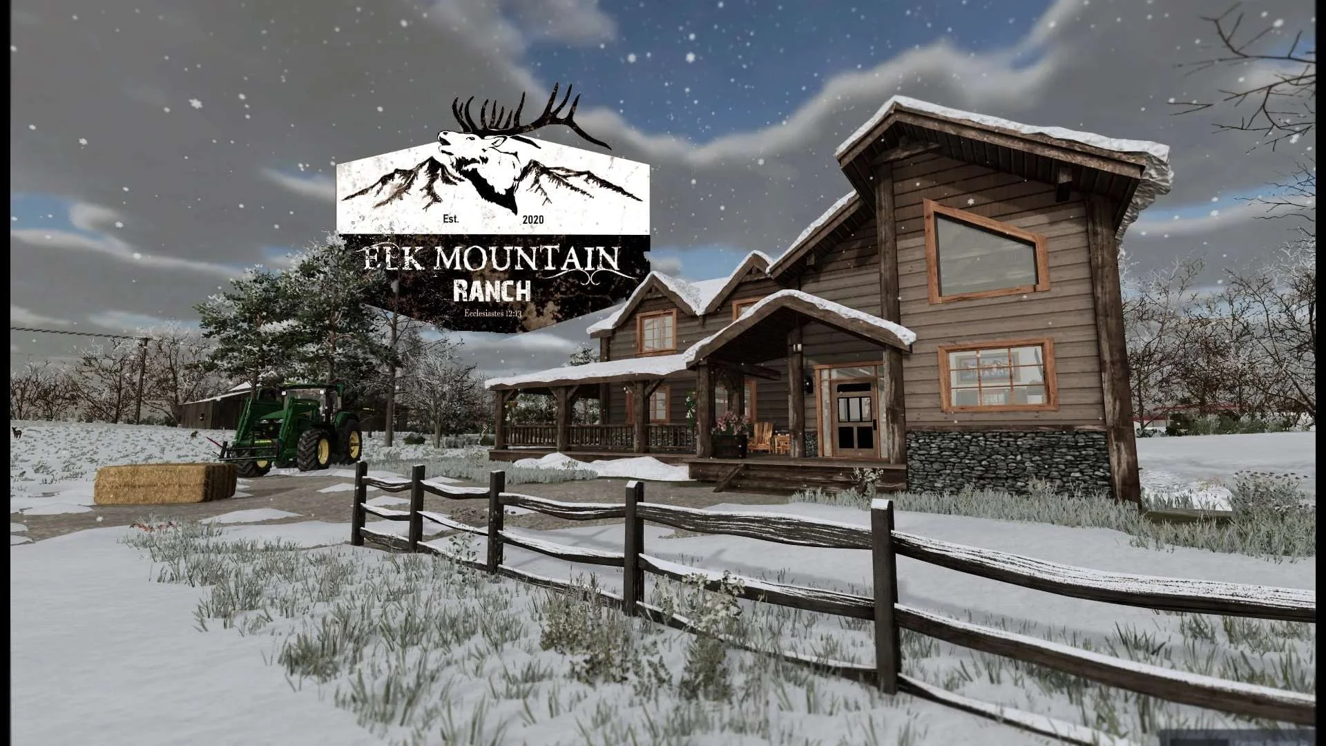 Elk Mountain Ranch Set v1.0 FS22 FS22 Mod Free Download