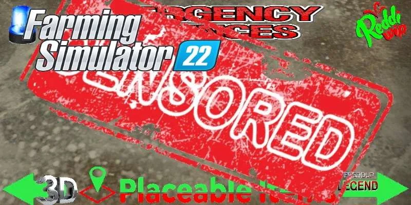 EMERGENCY PACK v1.0 FS22 FS22 Mod Free Download