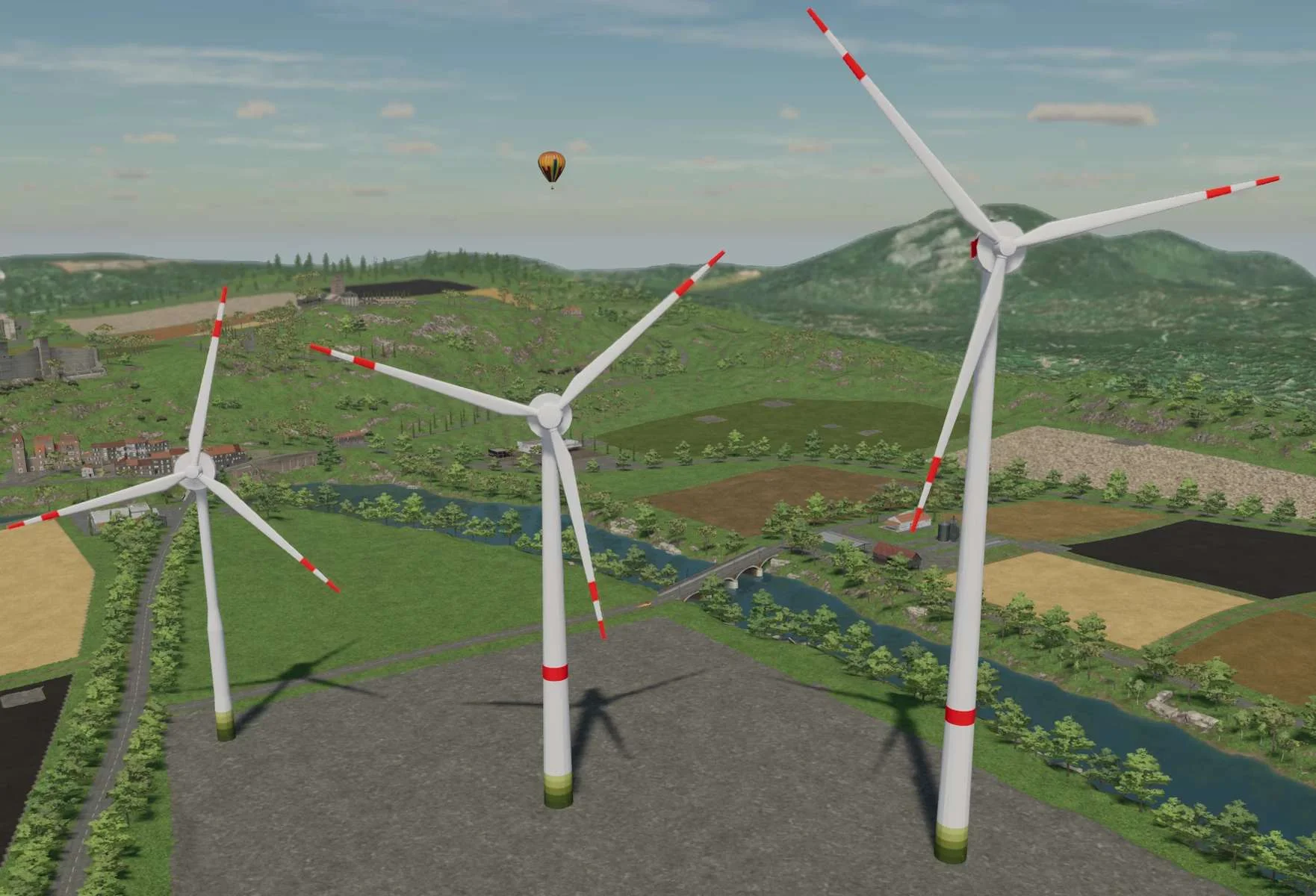 Enercon EP2-EP8 Windturbines v1.1 FS22 FS22 Mod Free Download