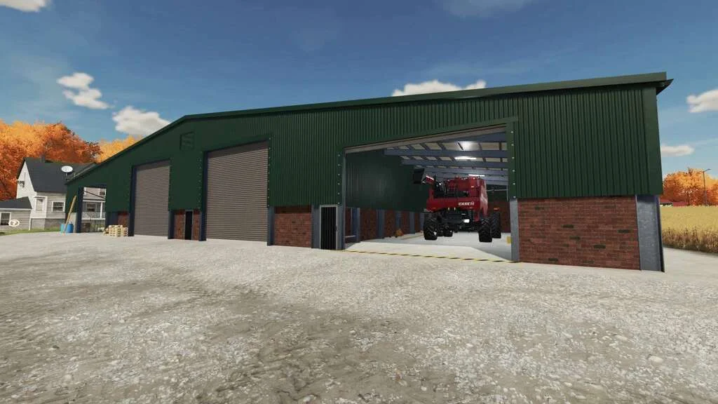 English Barn Pack v1.0 FS22 FS22 Mod Free Download