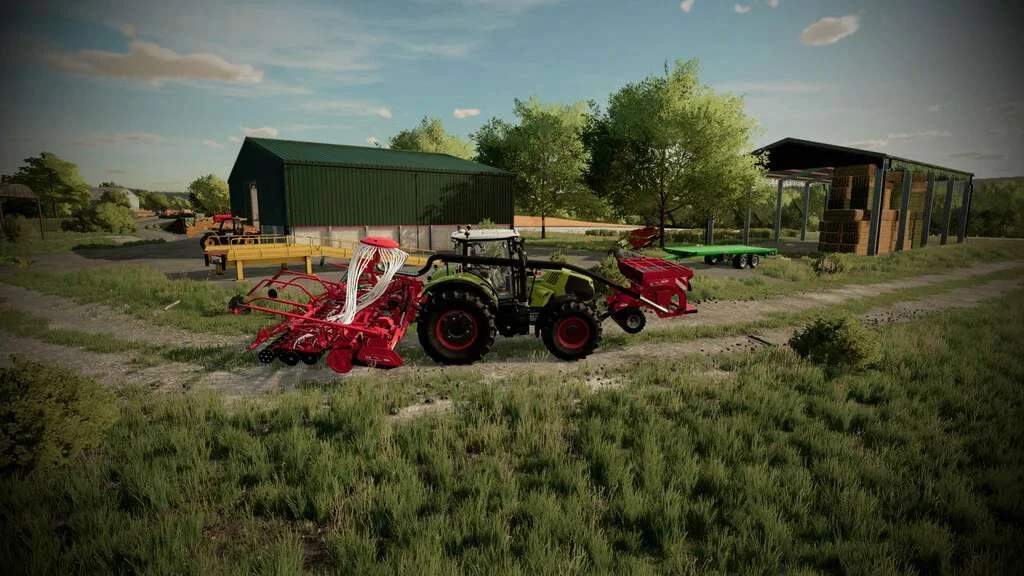 English Shed Pack v1.1 FS22 FS22 Mod Free Download