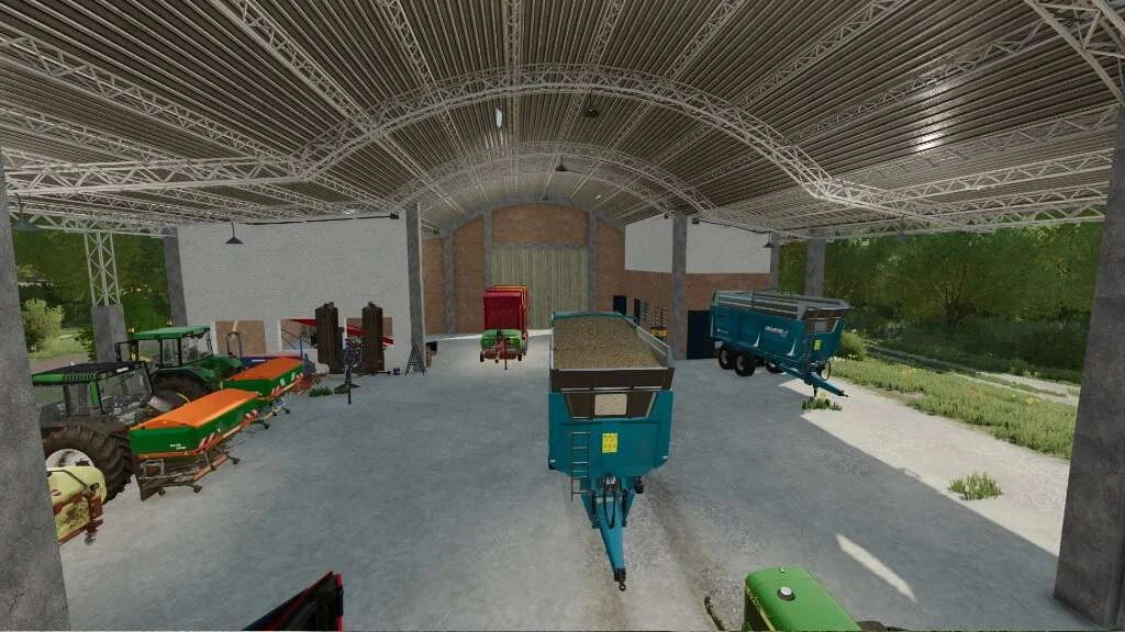 Estancia Lapacho Barn v1.0 FS22 FS22 Mod Free Download