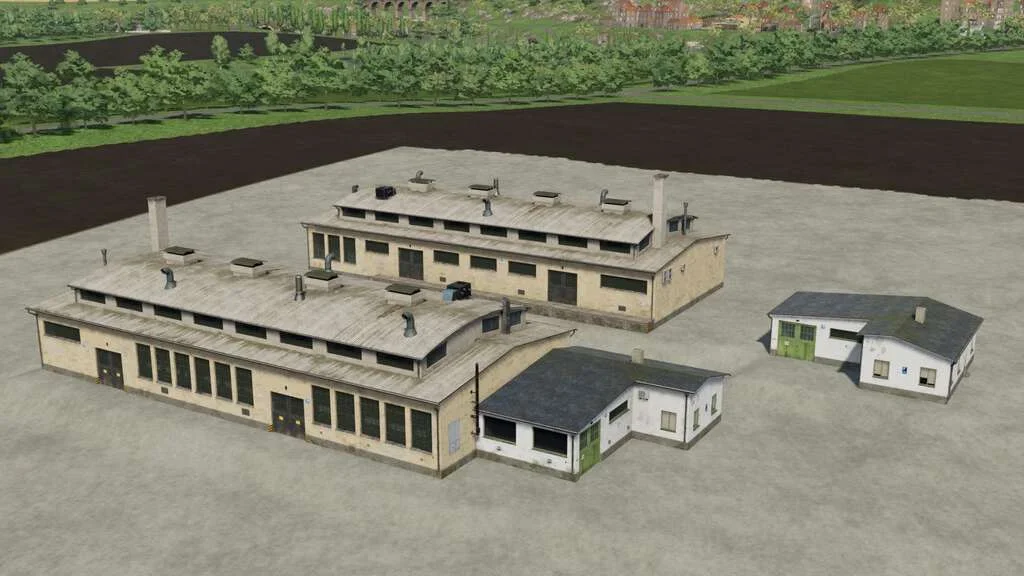 European Decorative Buildings Pack v1.0 FS22