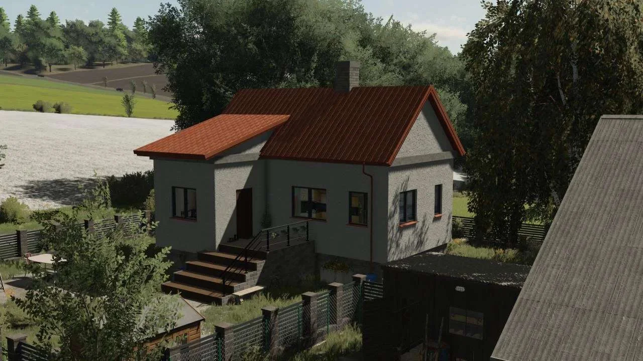 European Farm House v1.0 FS22 FS22 Mod Free Download