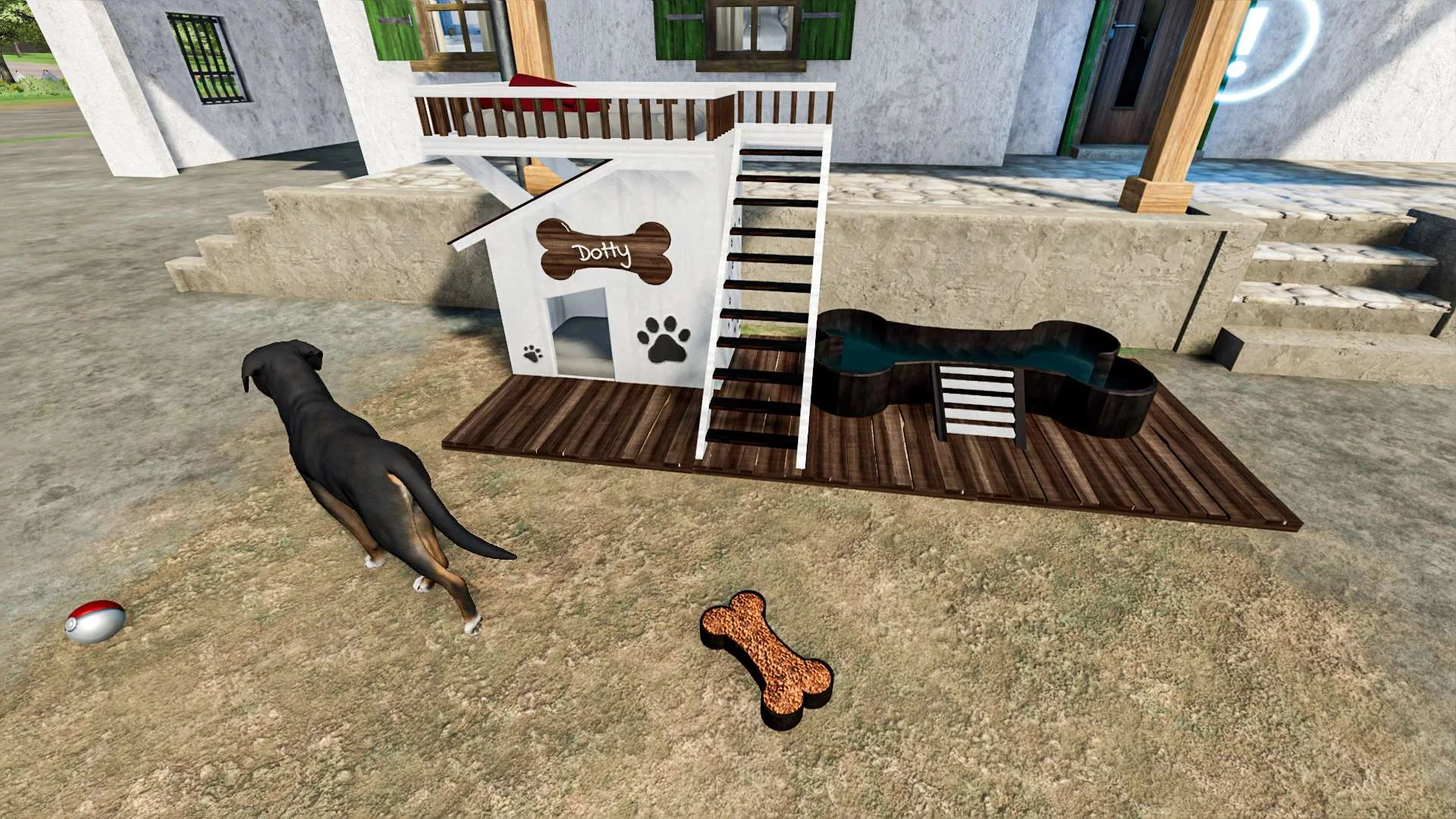Fancy Dog House V1.0 FS22 FS22 Mod Free Download