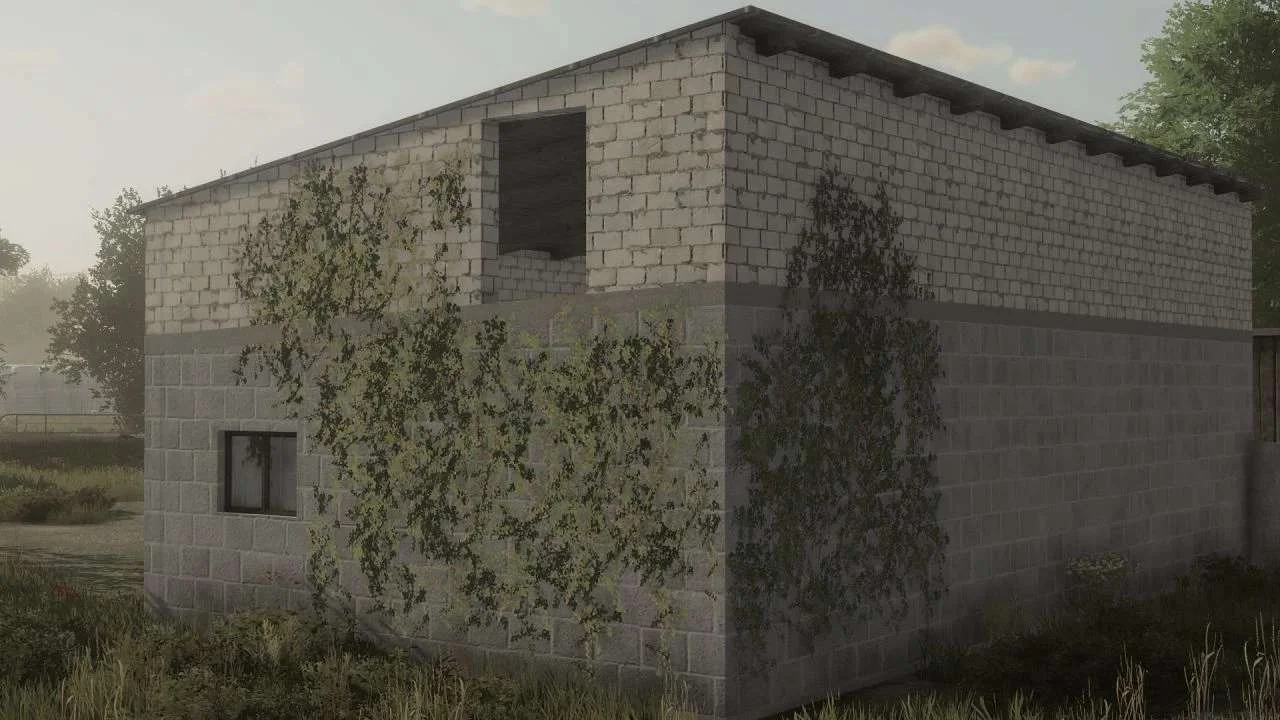 Farm Building With Garage v1.0 FS22