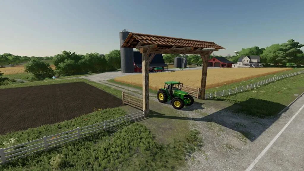 Farm Entrance v1.0 FS22 FS22 Mod Free Download