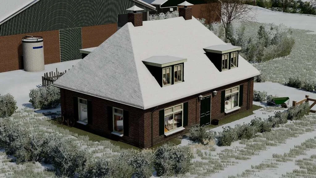 Farmhouse Pack v1.0 FS22 FS22 Mod Free Download