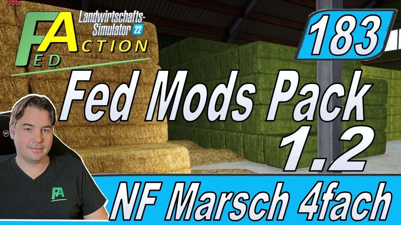 Fed Mods Pack ball storage and liquid storage V1.2 FS22 FS22 Mod Free Download