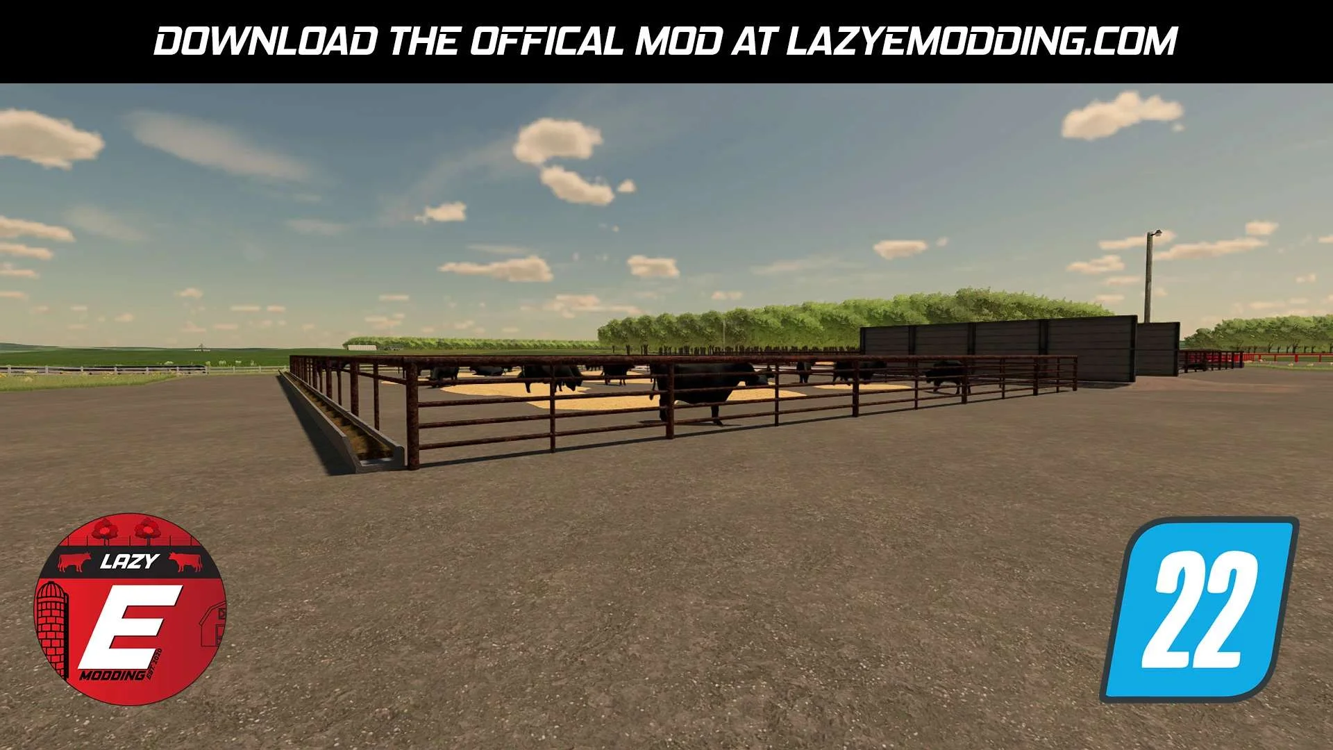 Feed Lot V1.0 FS22 FS22 Mod Free Download