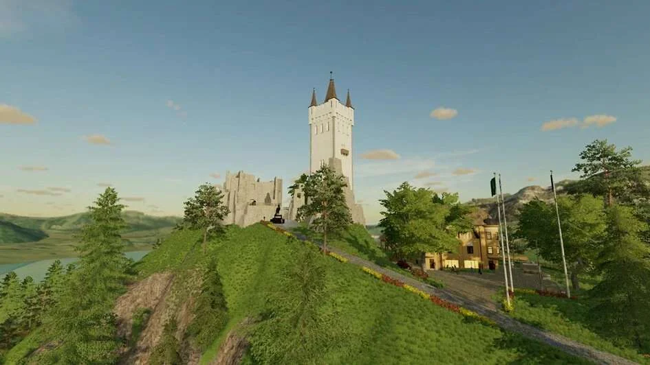 Felsbrunn Castle v1.0 FS22 FS22 Mod Free Download