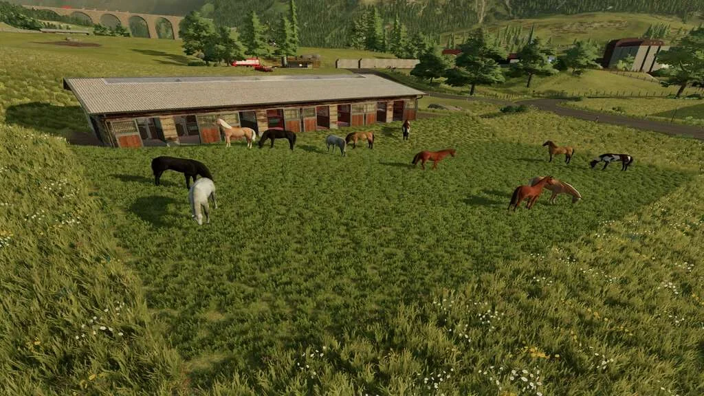 Fenceless Husbandries v1.0 FS22 FS22 Mod Free Download