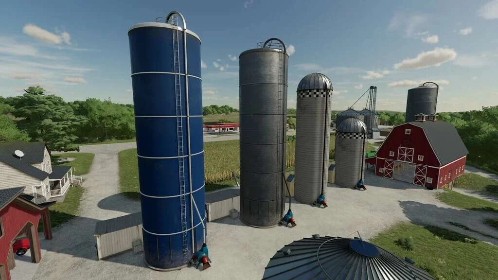Fermenting Silo Pack v1.1 FS22 FS22 Mod Free Download