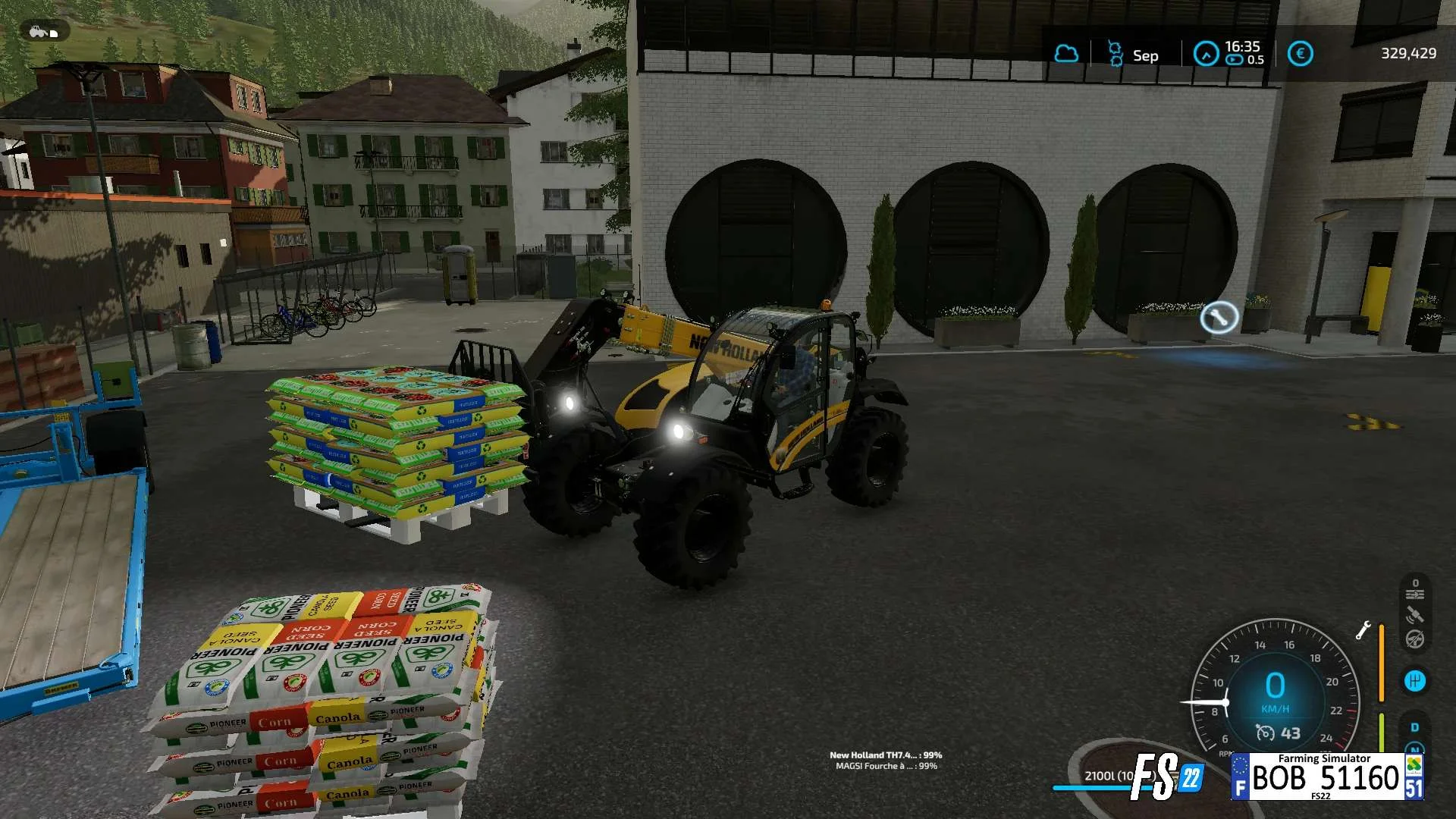Fertilizer And Seed Pallet Bag v1.0 FS22 FS22 Mod Free Download