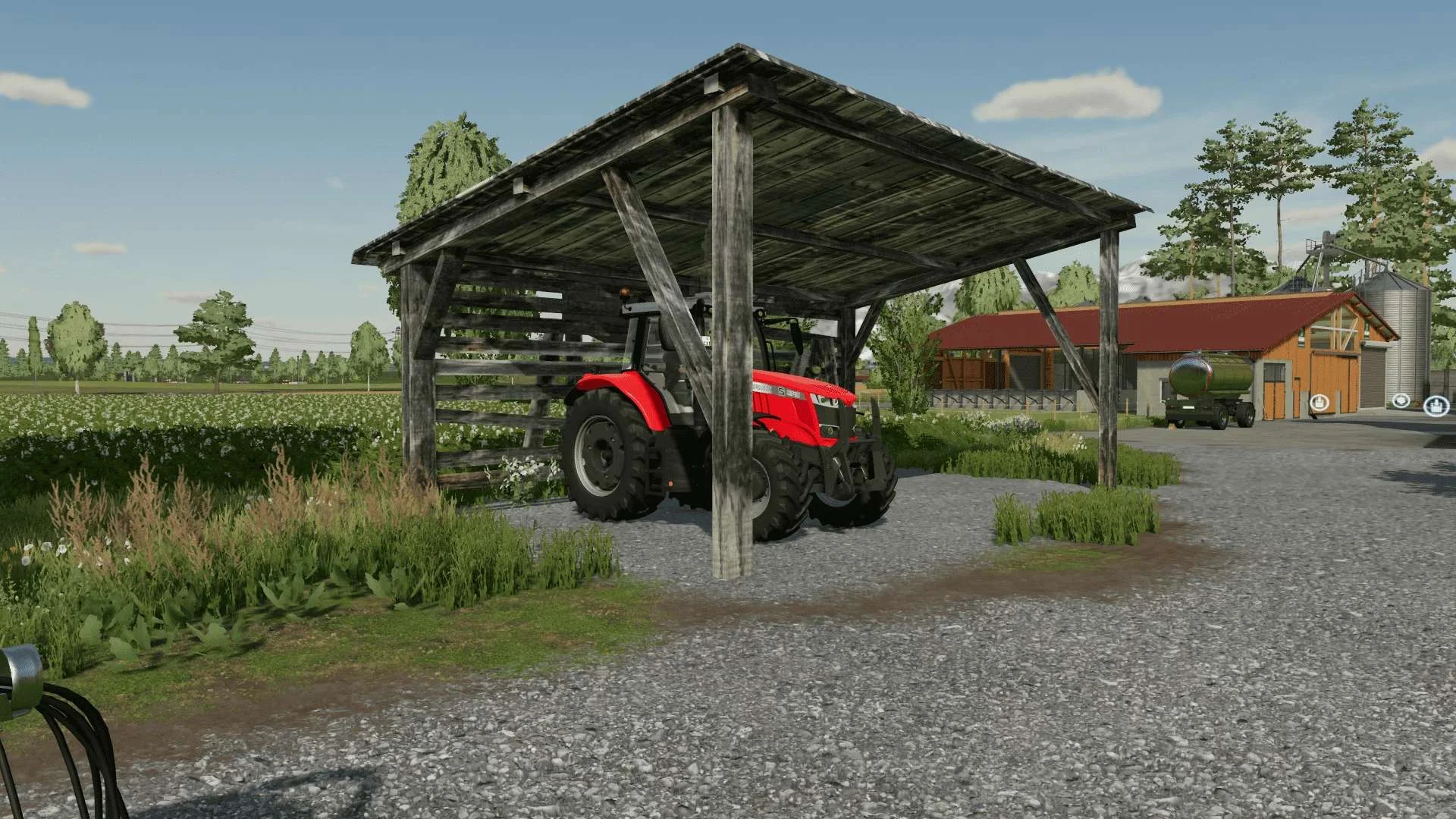 Field Shed v1.0 FS22 FS22 Mod Free Download