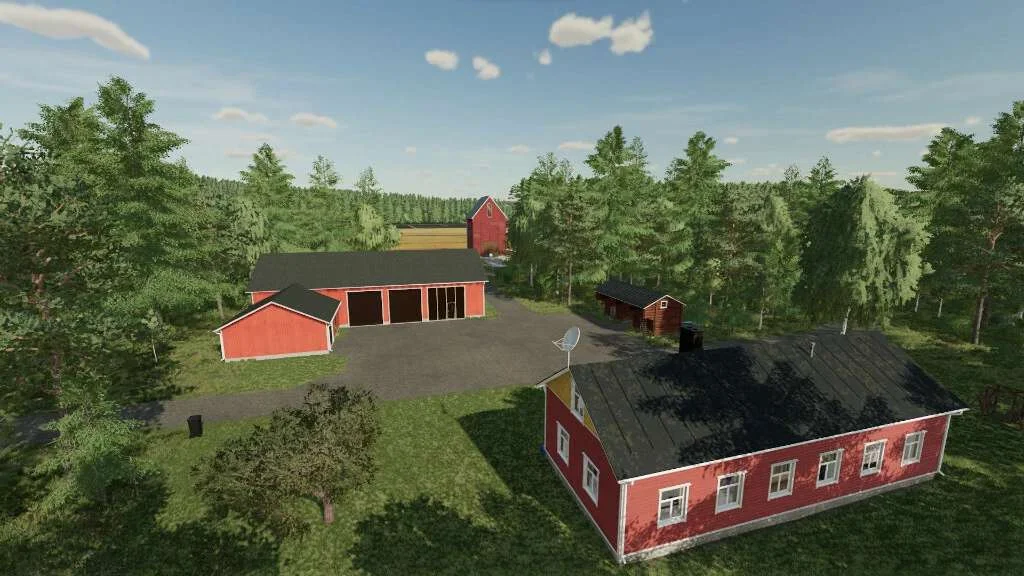 Finnish Farm Buildings v1.0 FS22