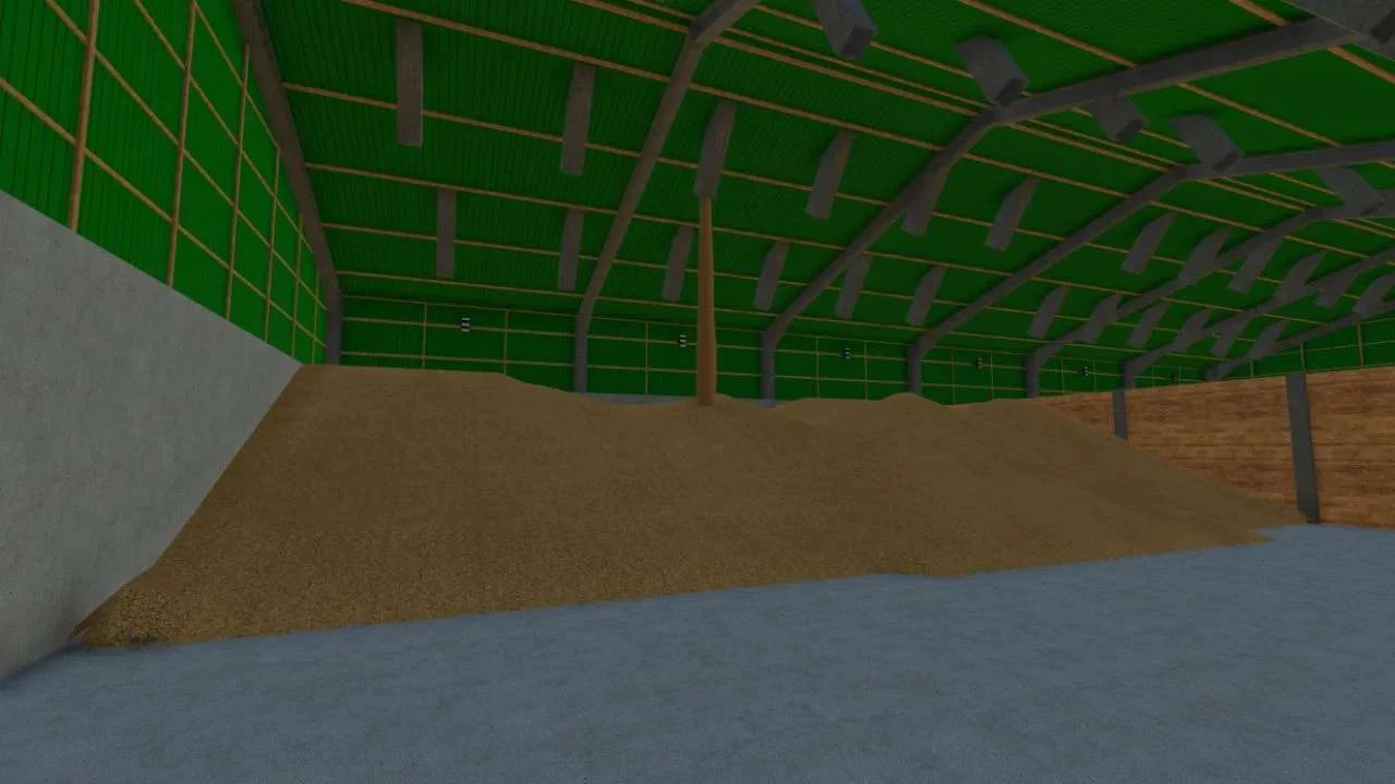 Flat grain storage system with control panel v1.0 FS22