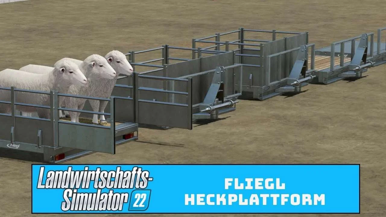 Fliegl Heckplattform v1.0 FS22 FS22 Mod Free Download