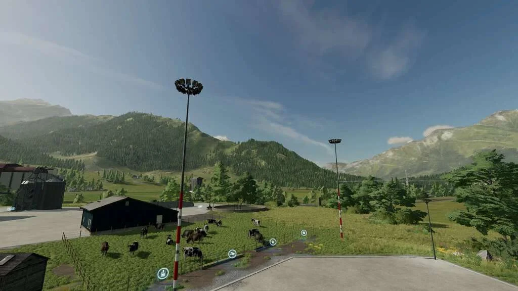Floodlight Pole v1.0 FS22 FS22 Mod Free Download