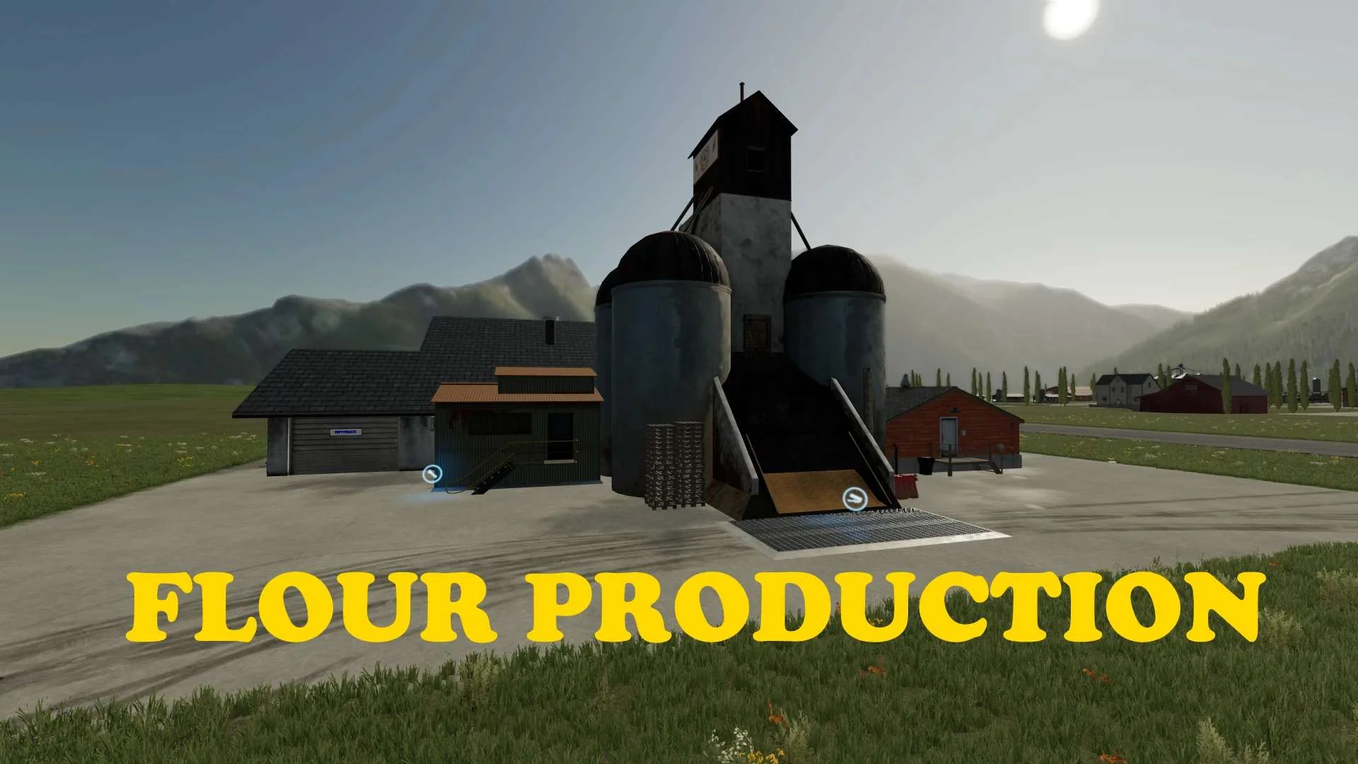 Flour Production V1.0 FS22 FS22 Mod Free Download