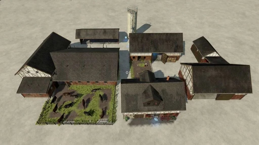 Franconian Farm Buildings v1.0 FS22