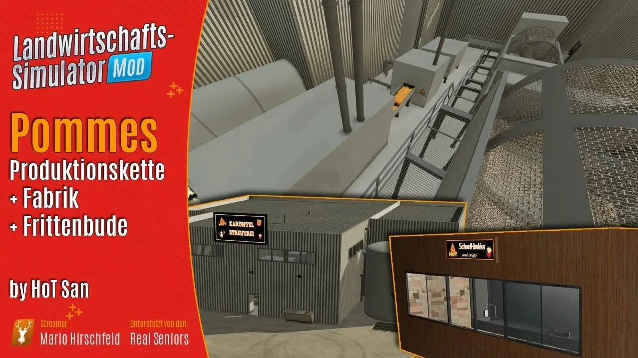French fries factory V1.0 FS22 FS22 Mod Free Download