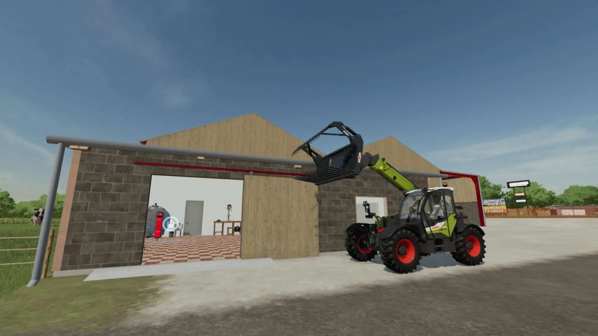 French stable v1.0 FS22 FS22 Mod Free Download
