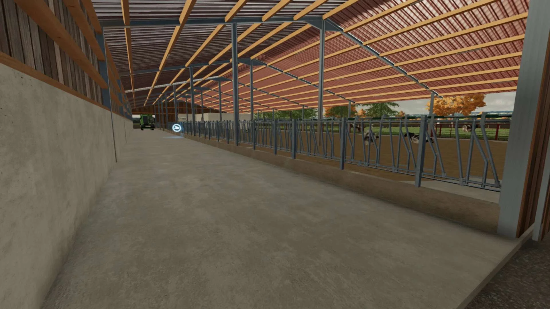 French stabulation wood v1.0 FS22 FS22 Mod Free Download