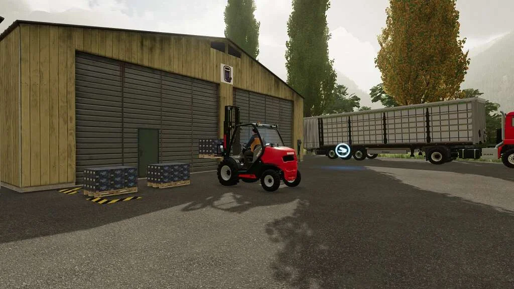 Fresh Products Warehouse Pack v1.0 FS22 FS22 Mod Free Download